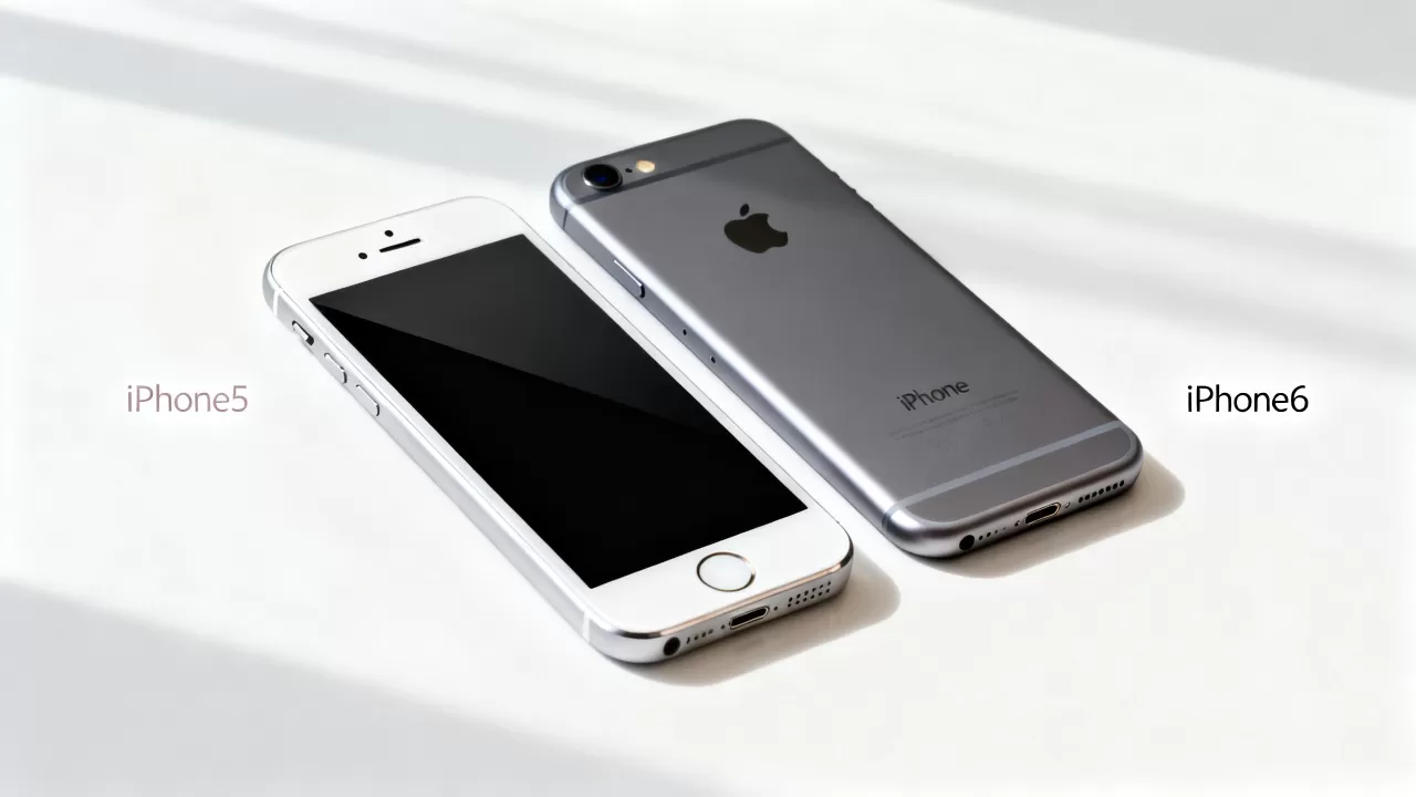 iphone5和6外观区别大吗，iphone5和6外观对比
