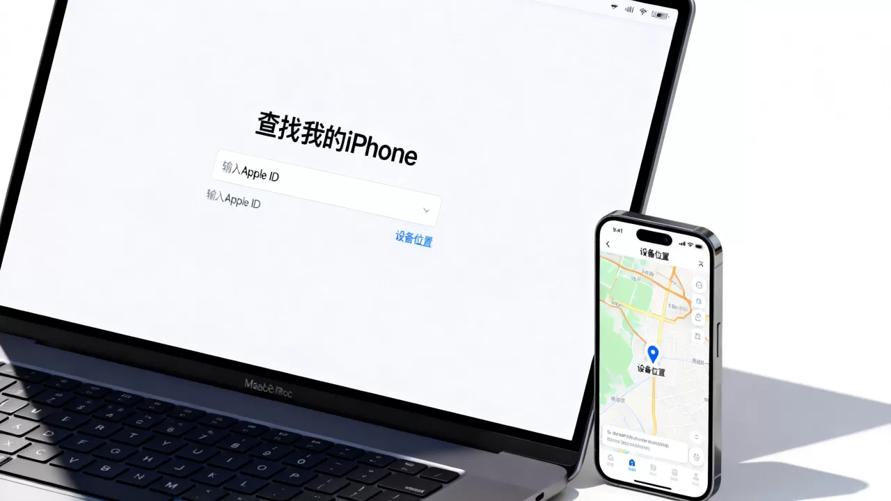 mac如何查找iphone，mac查找丢失iphone设备