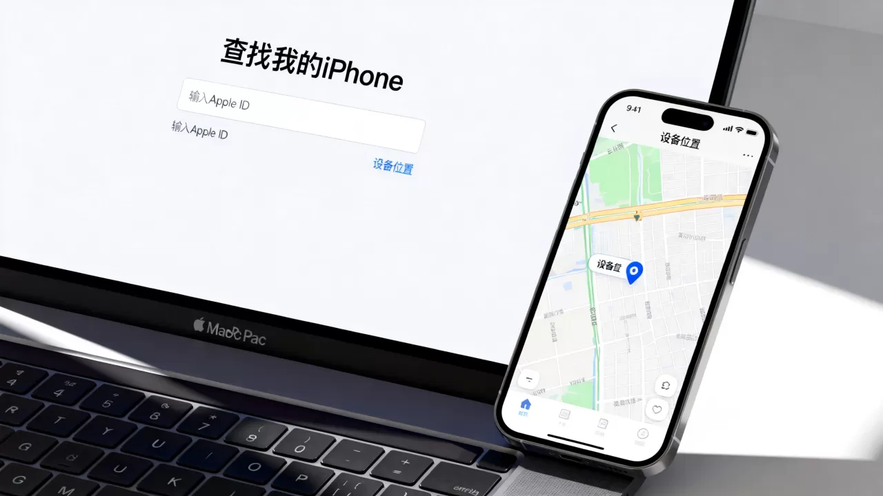 mac如何查找iphone，mac查找丢失iphone设备