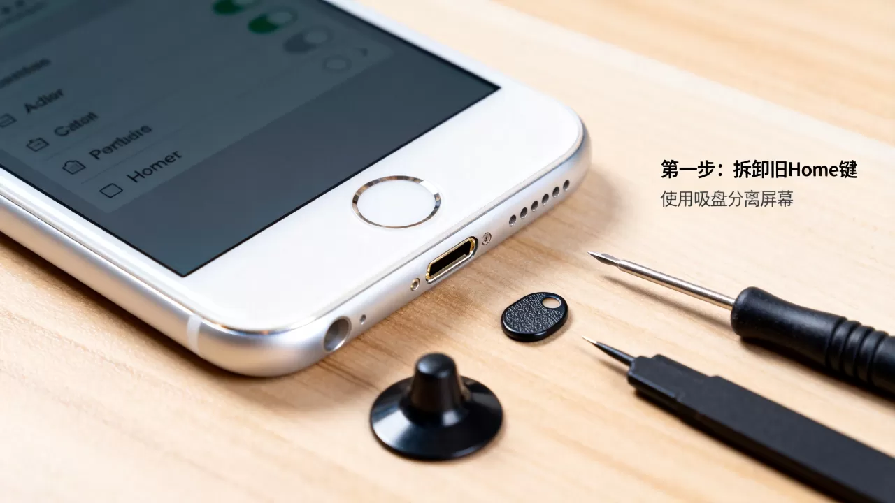 白色iPhone黑色home键怎么改?白色iPhone换黑色Home键教程 白色iPhone黑色home键怎么改?白色iPhone换黑色Home键教程