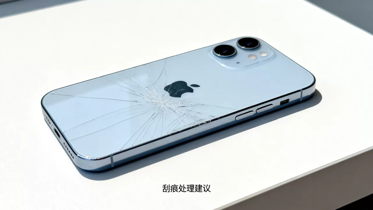 iphone logo刮花怎么办，iphone logo刮花