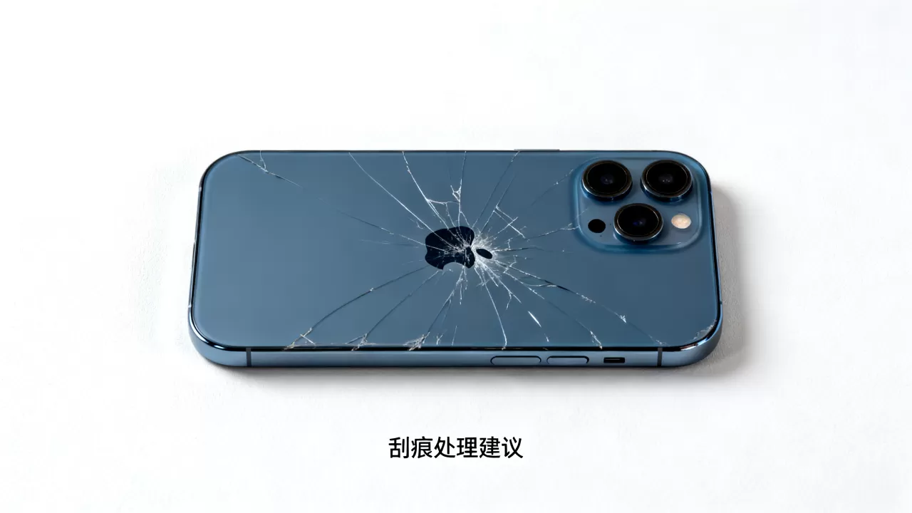 iphone logo刮花怎么办，iphone logo刮花