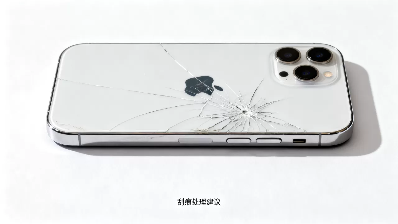 iphone logo刮花怎么办，iphone logo刮花
