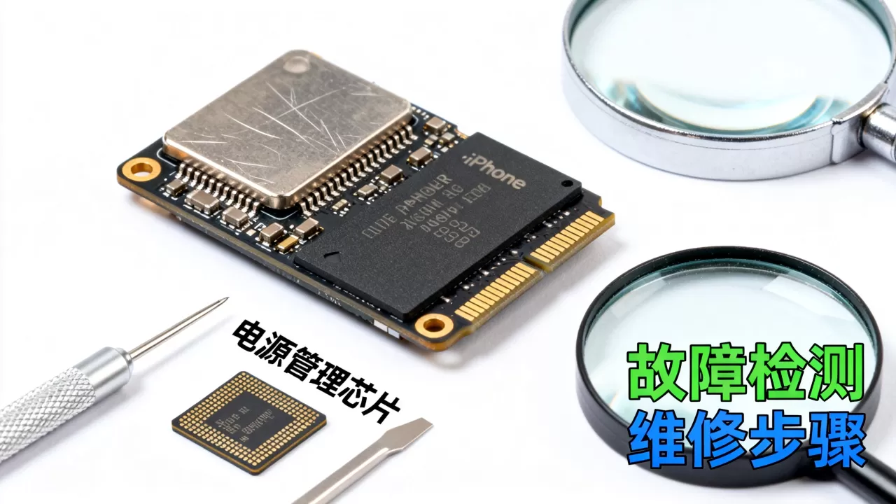 iphone电源管理芯片坏了怎么办，iphone电源管理芯片