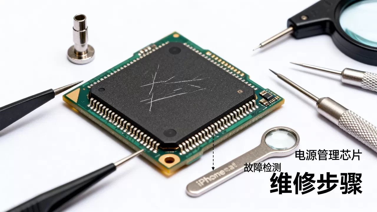 iphone电源管理芯片坏了怎么办，iphone电源管理芯片