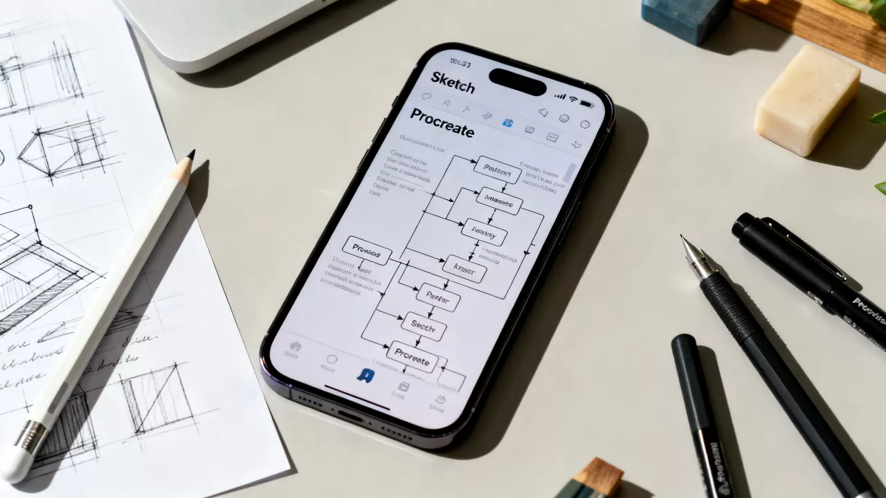 iPhone流程图怎么画？iPhone画图软件推荐
