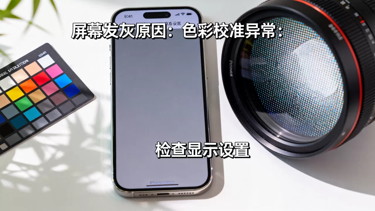 iphone屏幕发灰怎么回事，iphone屏幕发灰