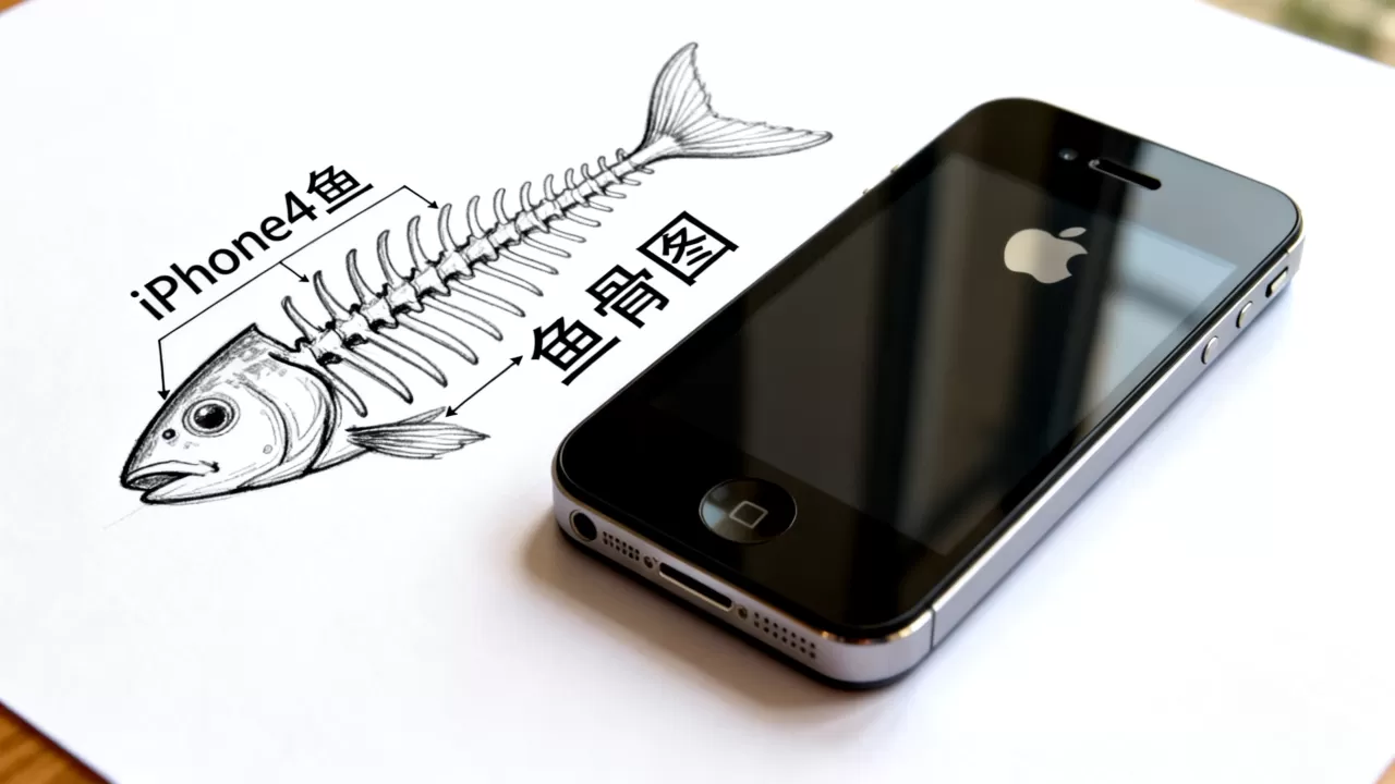 iphone4鱼是什么?苹果iPhone4鱼骨图 iphone4鱼是什么?苹果iPhone4鱼骨图