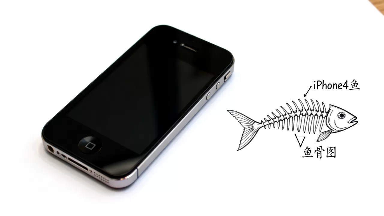iphone4鱼是什么?苹果iPhone4鱼骨图 iphone4鱼是什么?苹果iPhone4鱼骨图