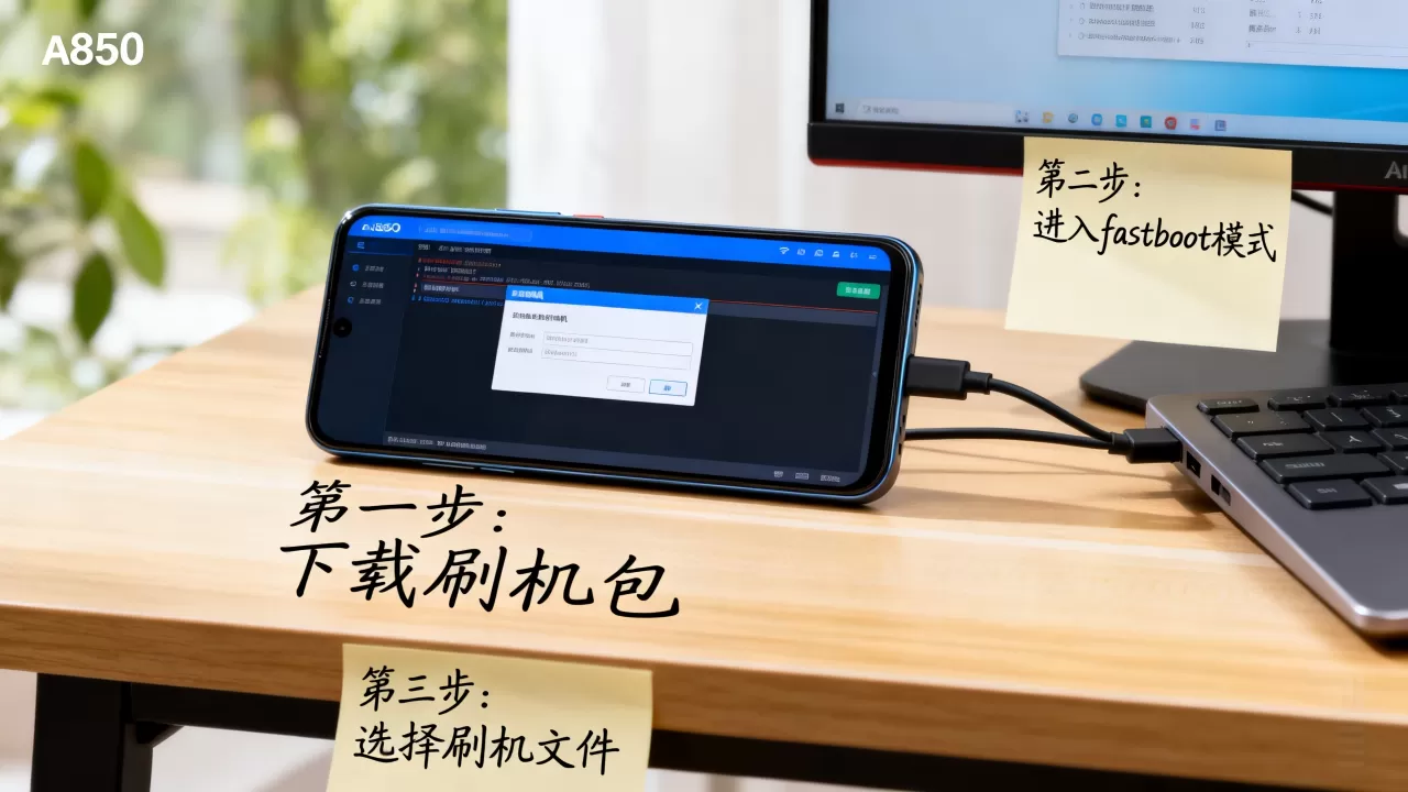 a850怎样刷机，a850刷机教程