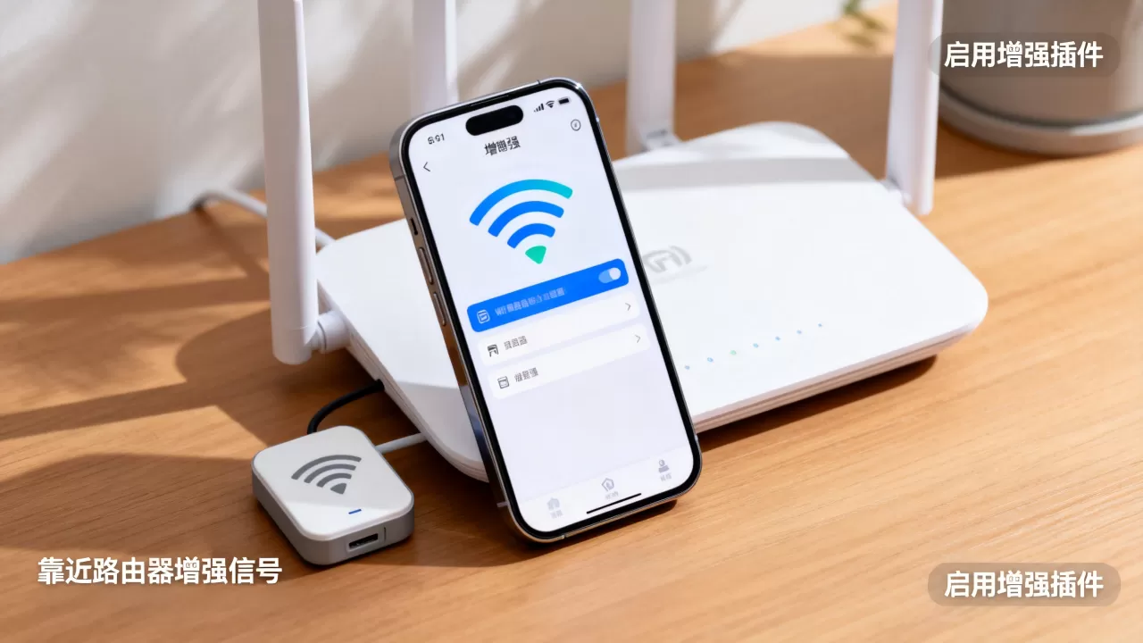 iPhone WiFi信号弱怎么增强？iPhone WiFi增强插件