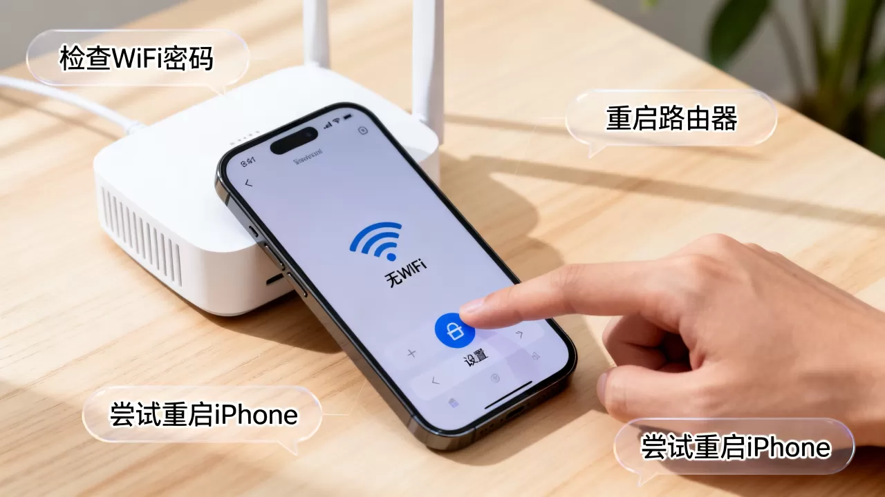 iPhone显示无WiFi怎么办?iPhone连不上WiFi解决方法 iPhone显示无WiFi怎么办?iPhone连不上WiFi解决方法