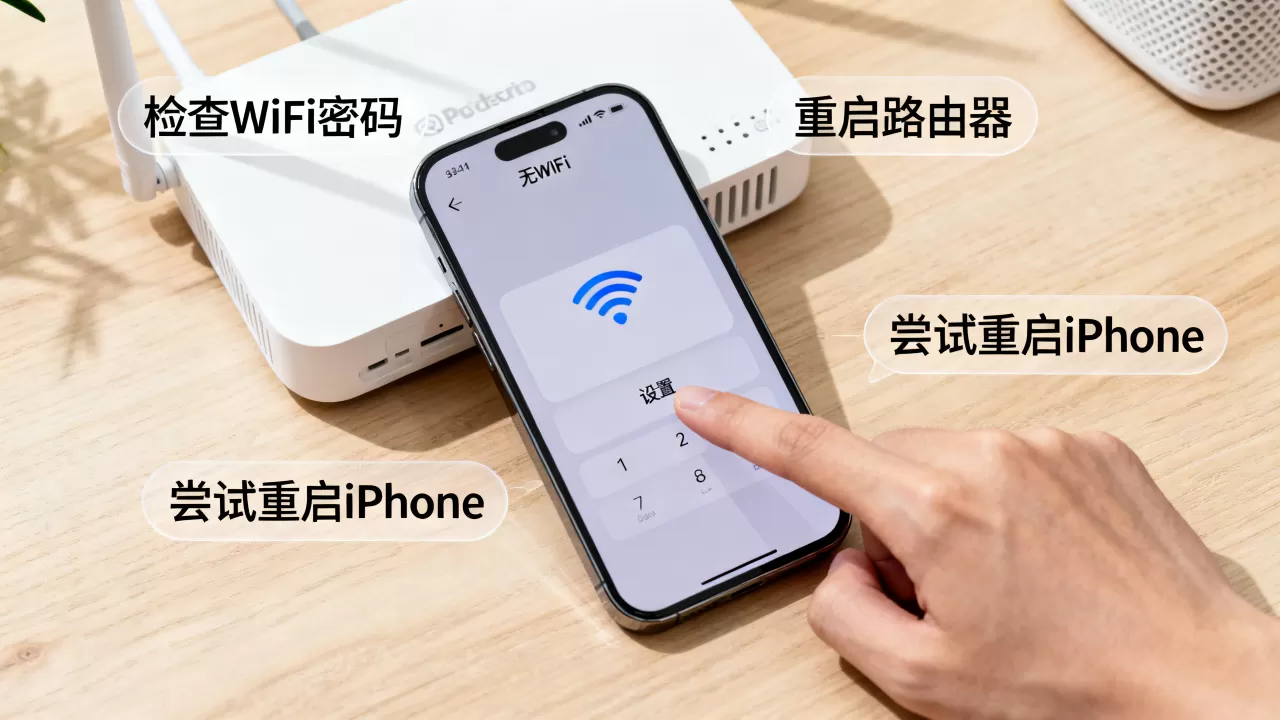 iPhone显示无WiFi怎么办?iPhone连不上WiFi解决方法 iPhone显示无WiFi怎么办?iPhone连不上WiFi解决方法
