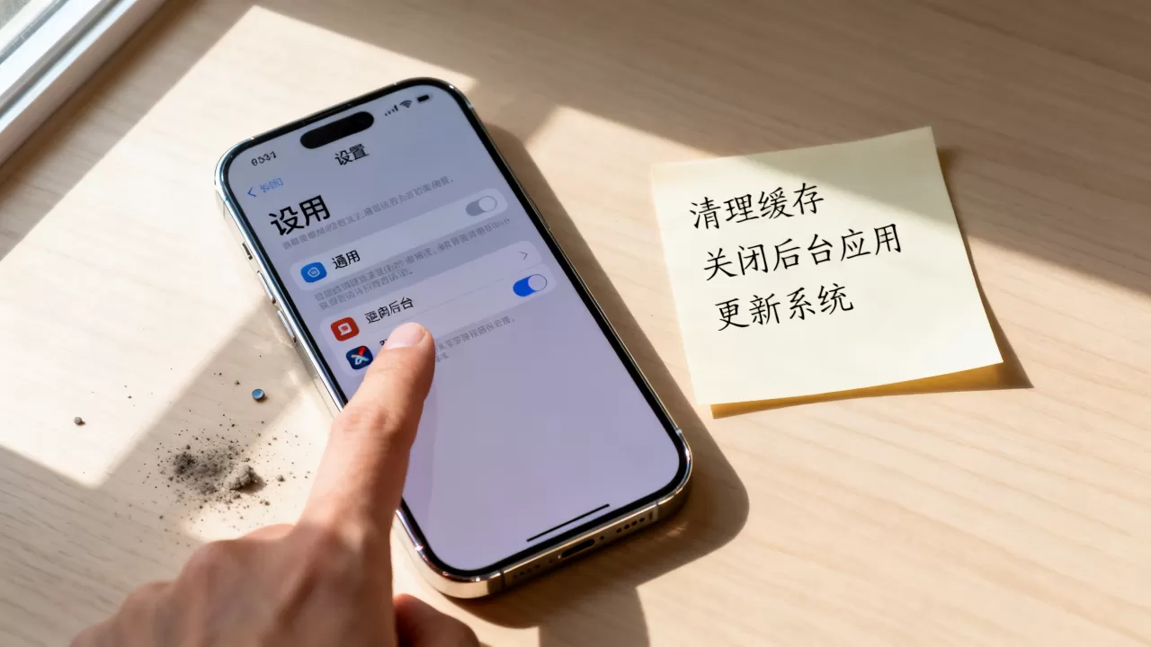 iPhone卡的不行怎么办，iPhone卡顿解决方法
