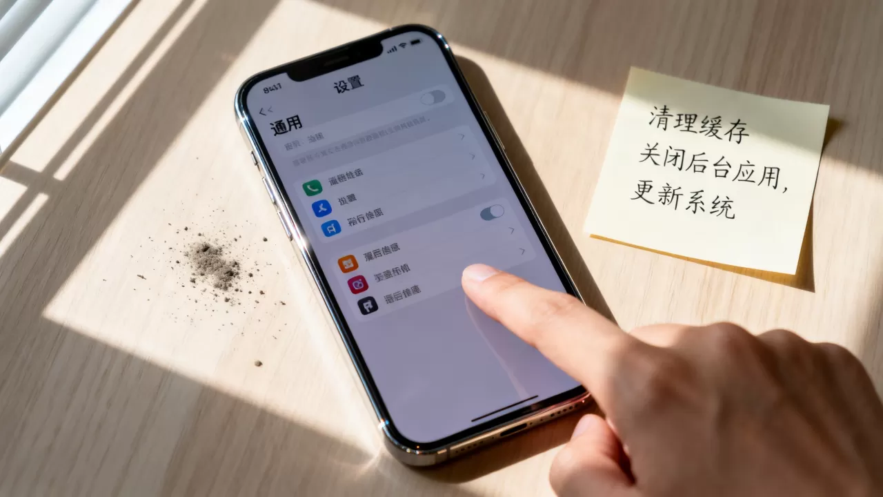 iPhone卡的不行怎么办，iPhone卡顿解决方法