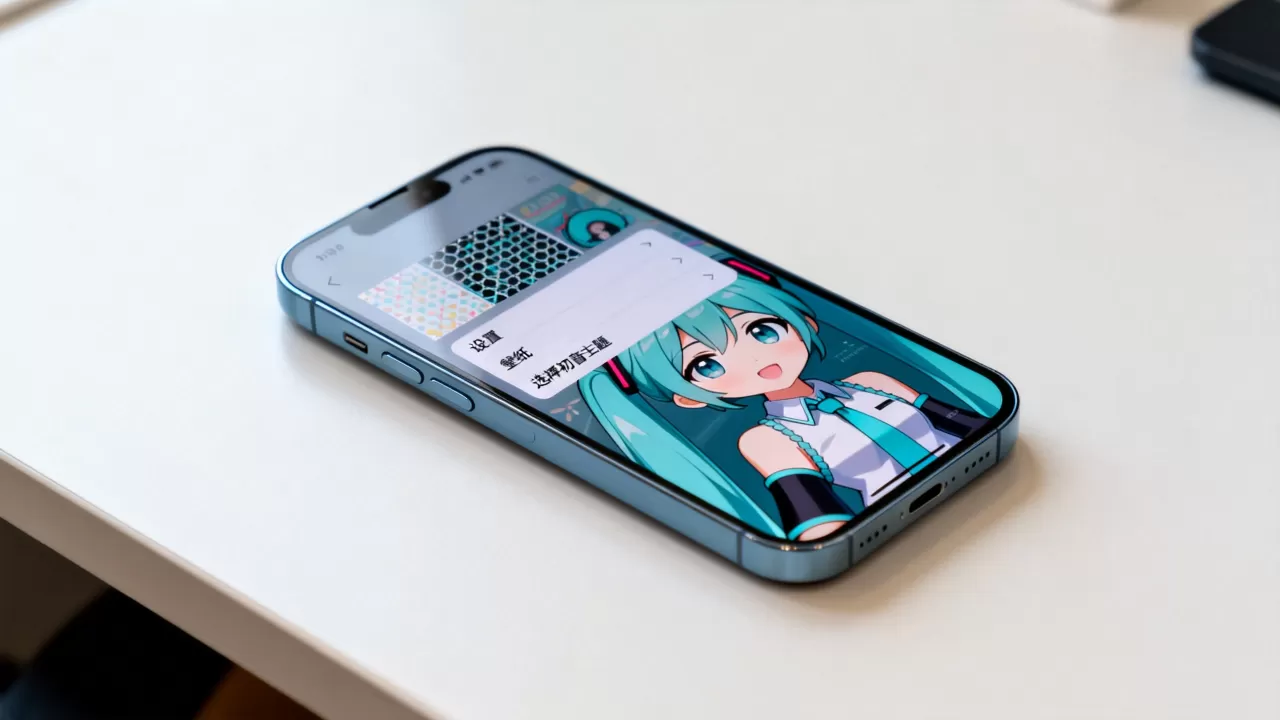 iphone初音主题怎么设置,iphone初音主题 iphone初音主题怎么设置,iphone初音主题
