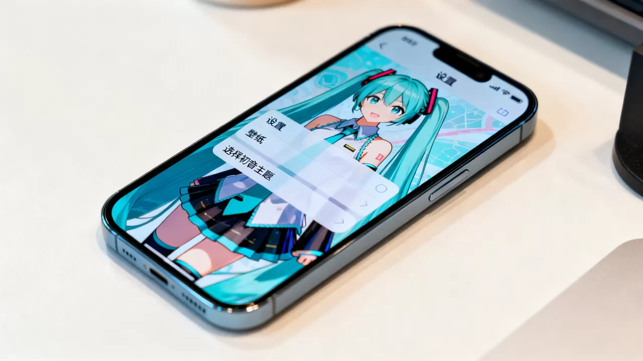 iphone初音主题怎么设置,iphone初音主题 iphone初音主题怎么设置,iphone初音主题