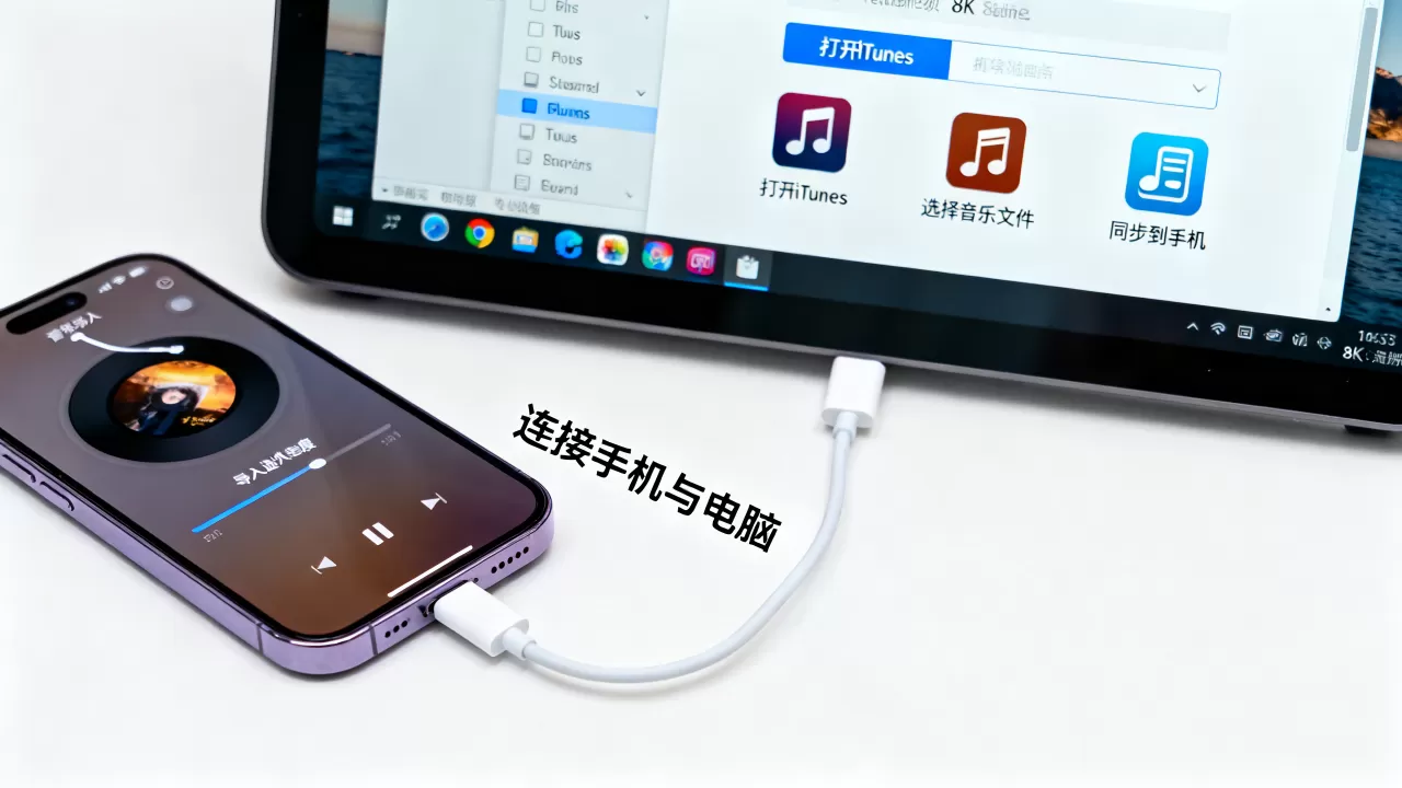 iphone怎么上传歌曲，苹果手机导入音乐教程