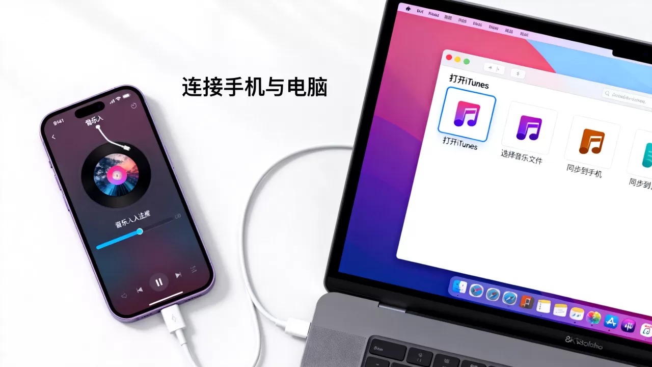 iphone怎么上传歌曲，苹果手机导入音乐教程