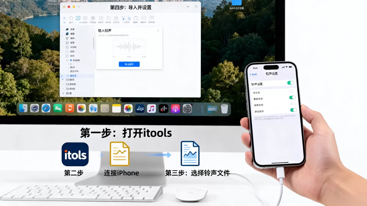 iPhone铃声怎么设置?itools导入铃声教程 iPhone铃声怎么设置?itools导入铃声教程