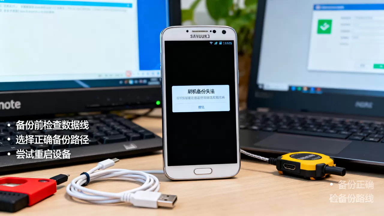 note3刷机备份失败怎么办，note3刷机备份