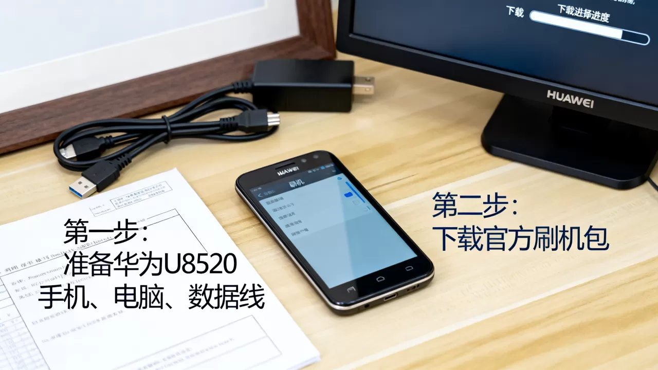 华为u8520刷机教程，华为U8520刷机包下载