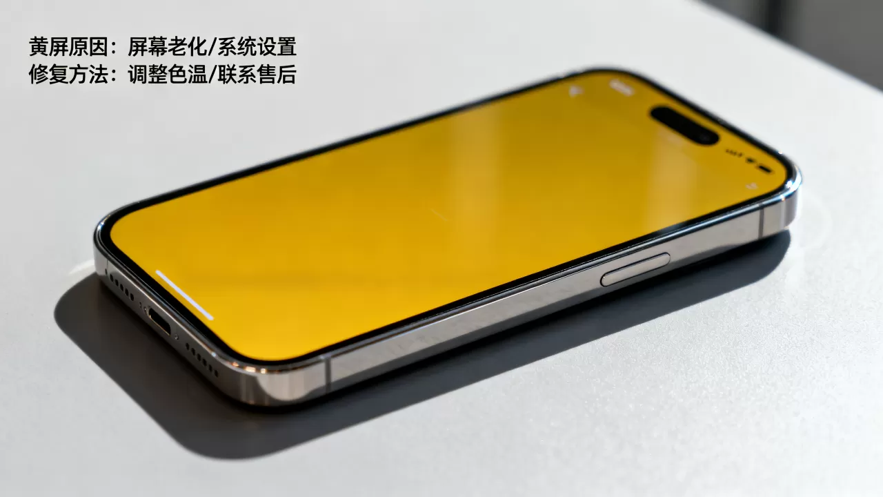 iphone手机黄屏怎么解决,长尾疑问词,黄屏原因及修复方法 iphone手机黄屏怎么解决,长尾疑问词,黄屏原因及修复方法