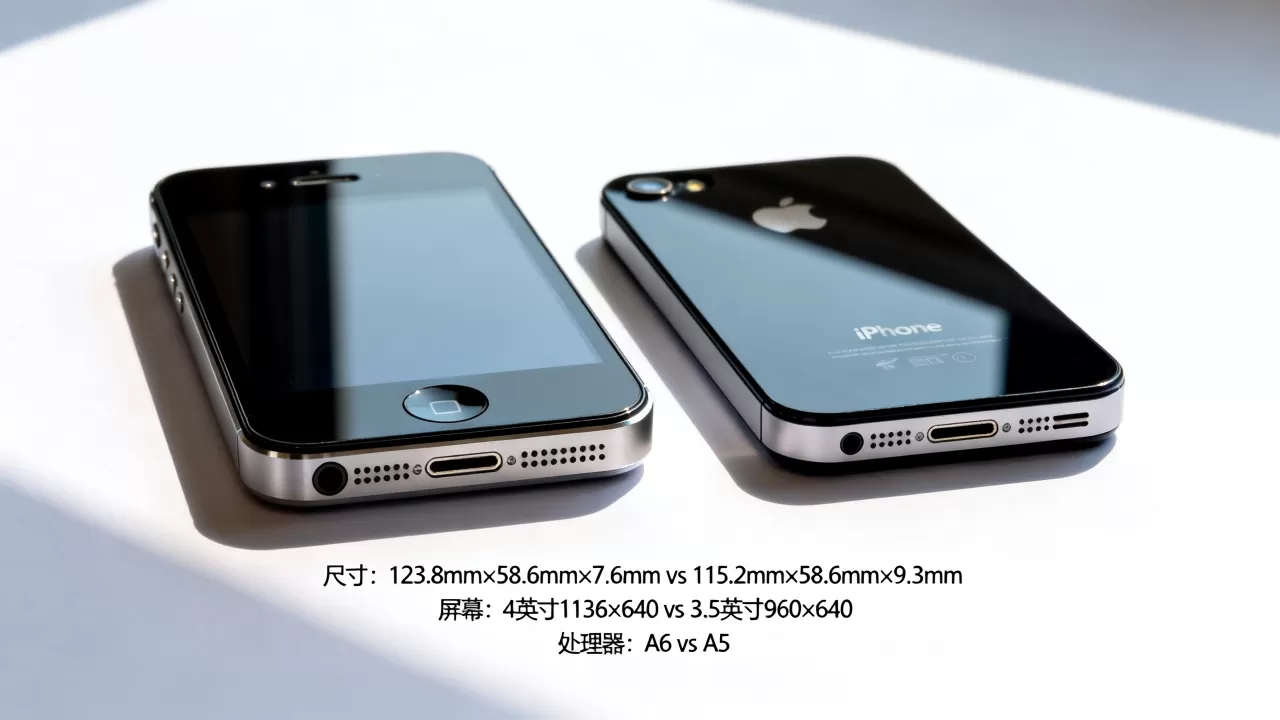 iphone5和iphone4s哪个好，iphone5和4s区别