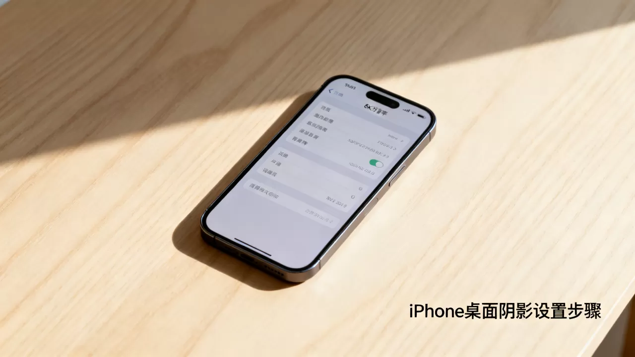 iPhone桌面阴影怎么设置?iphone桌面阴影 iPhone桌面阴影怎么设置?iphone桌面阴影