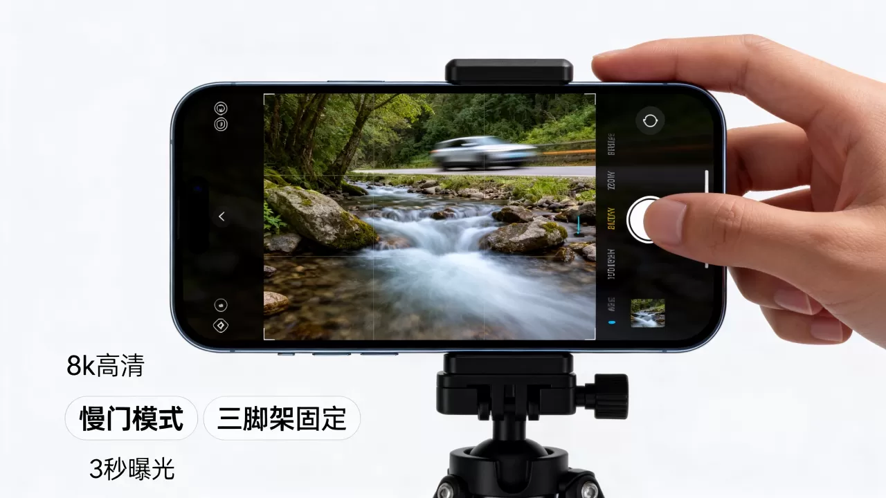 慢速快门iPhone怎么拍?手机慢门拍摄技巧 慢速快门iPhone怎么拍?手机慢门拍摄技巧