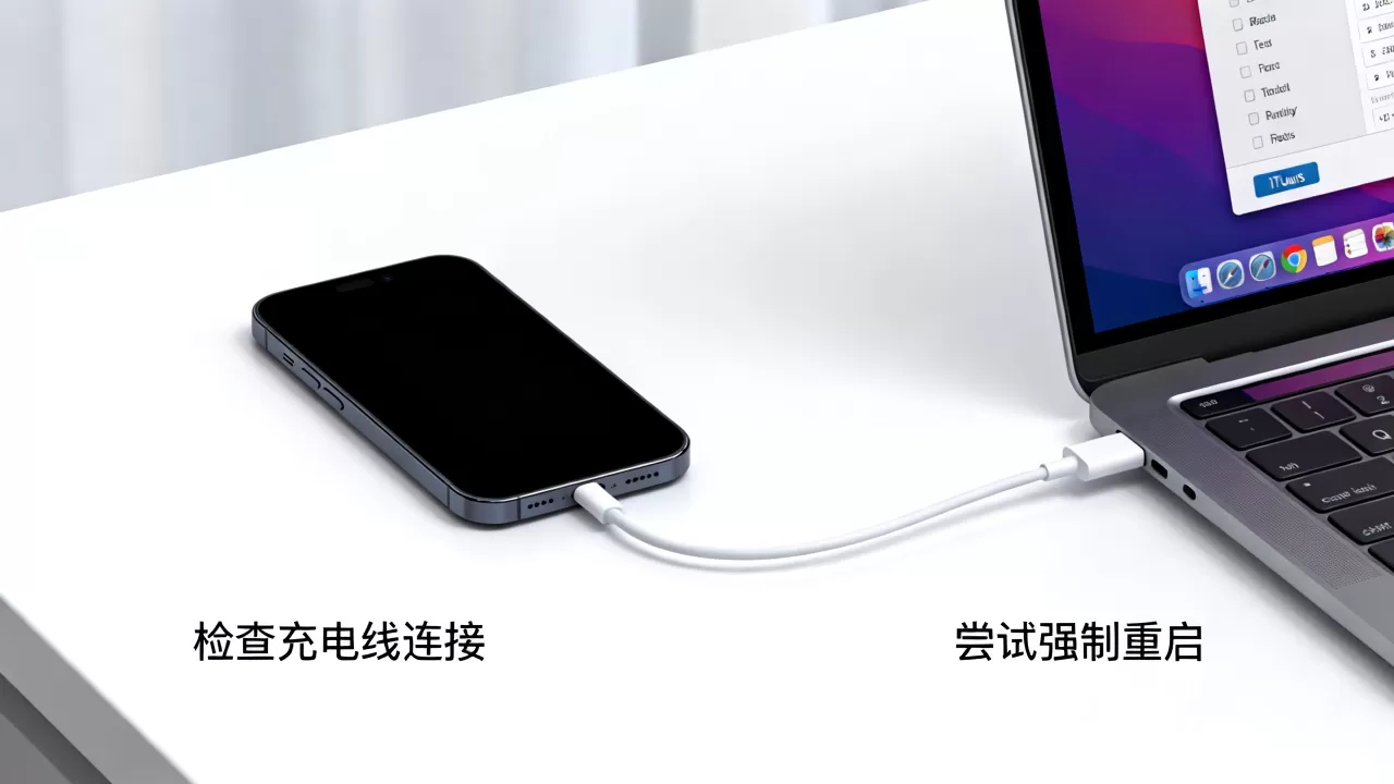 iPhone黑屏itunes连不上怎么办，iPhone黑屏无法连接itunes