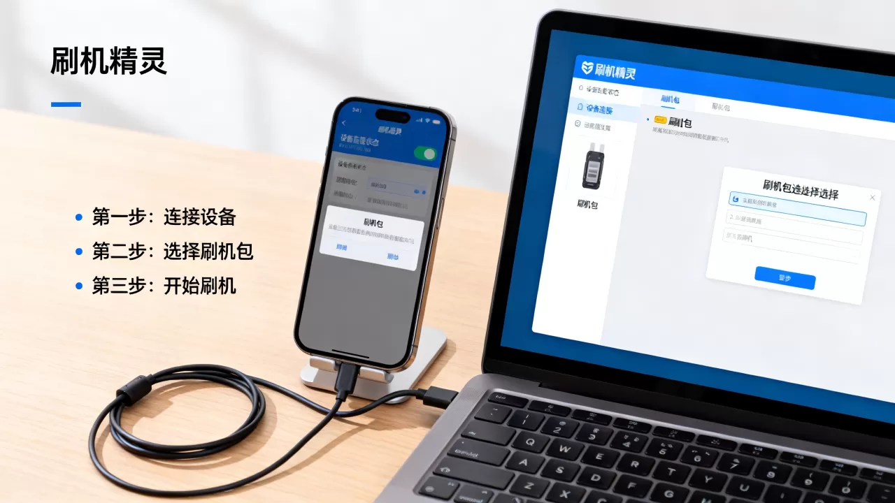 刷机精灵客户端怎么用，刷机精灵