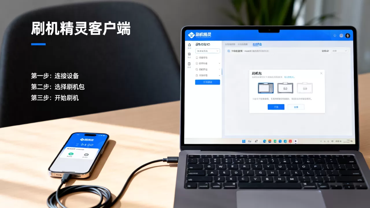 刷机精灵客户端怎么用，刷机精灵