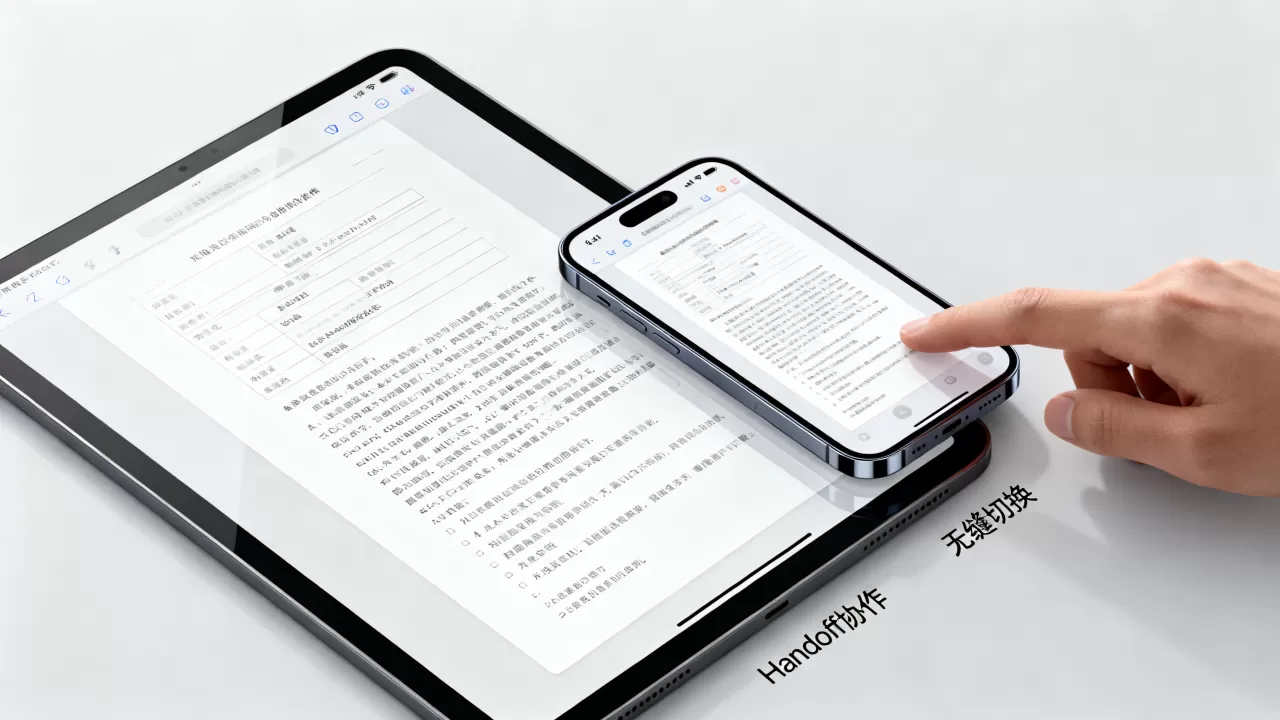 handoff ipad iphone怎么用，苹果设备间无缝协作功能