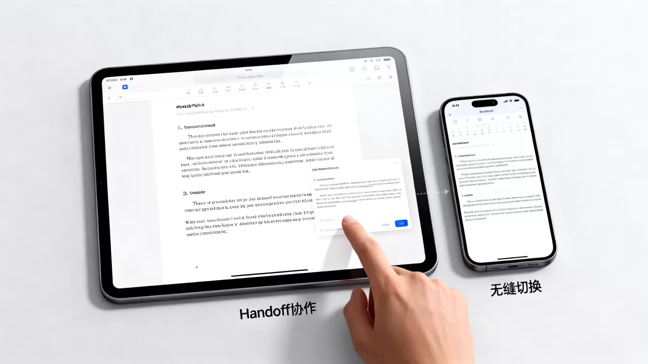 handoff ipad iphone怎么用，苹果设备间无缝协作功能