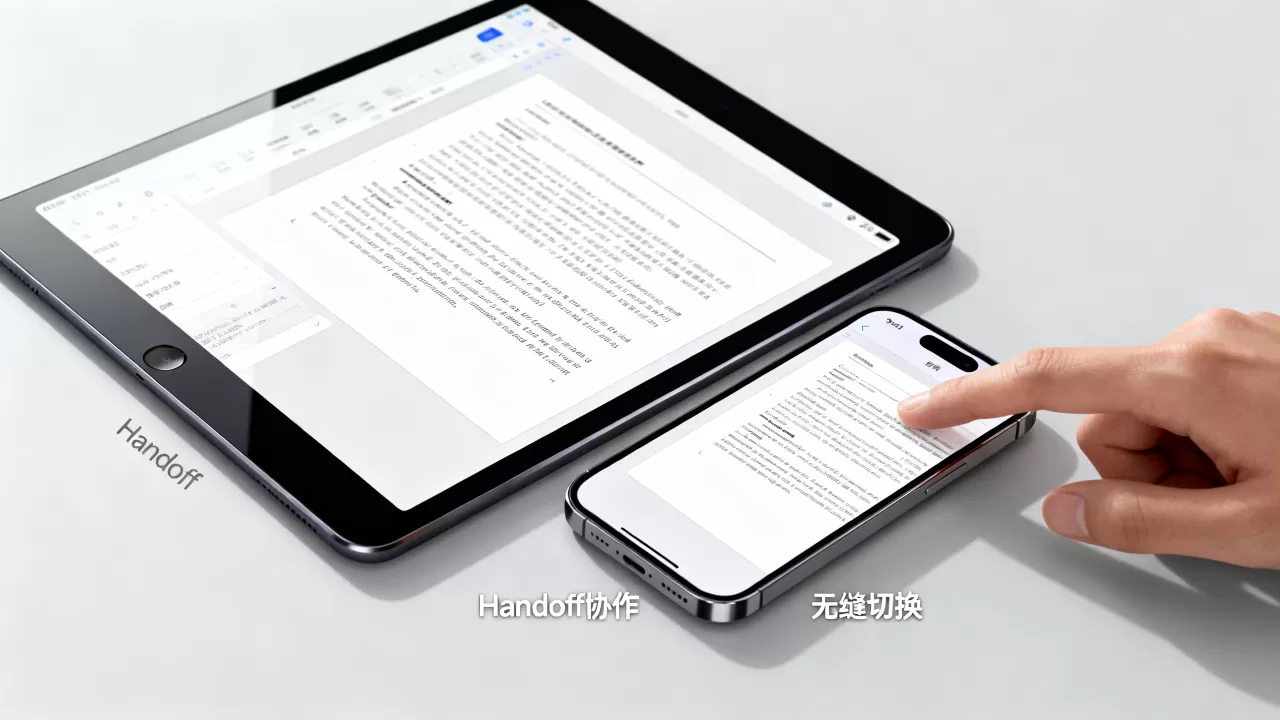 handoff ipad iphone怎么用，苹果设备间无缝协作功能