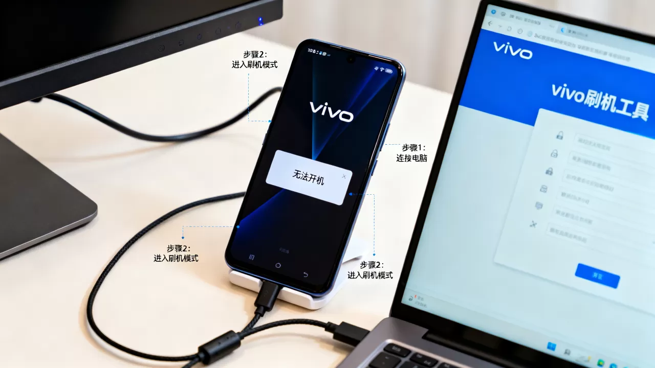 vivo手机无法开机怎么刷机?vivo手机开不了机强制重启方法 vivo手机无法开机怎么刷机?vivo手机开不了机强制重启方法