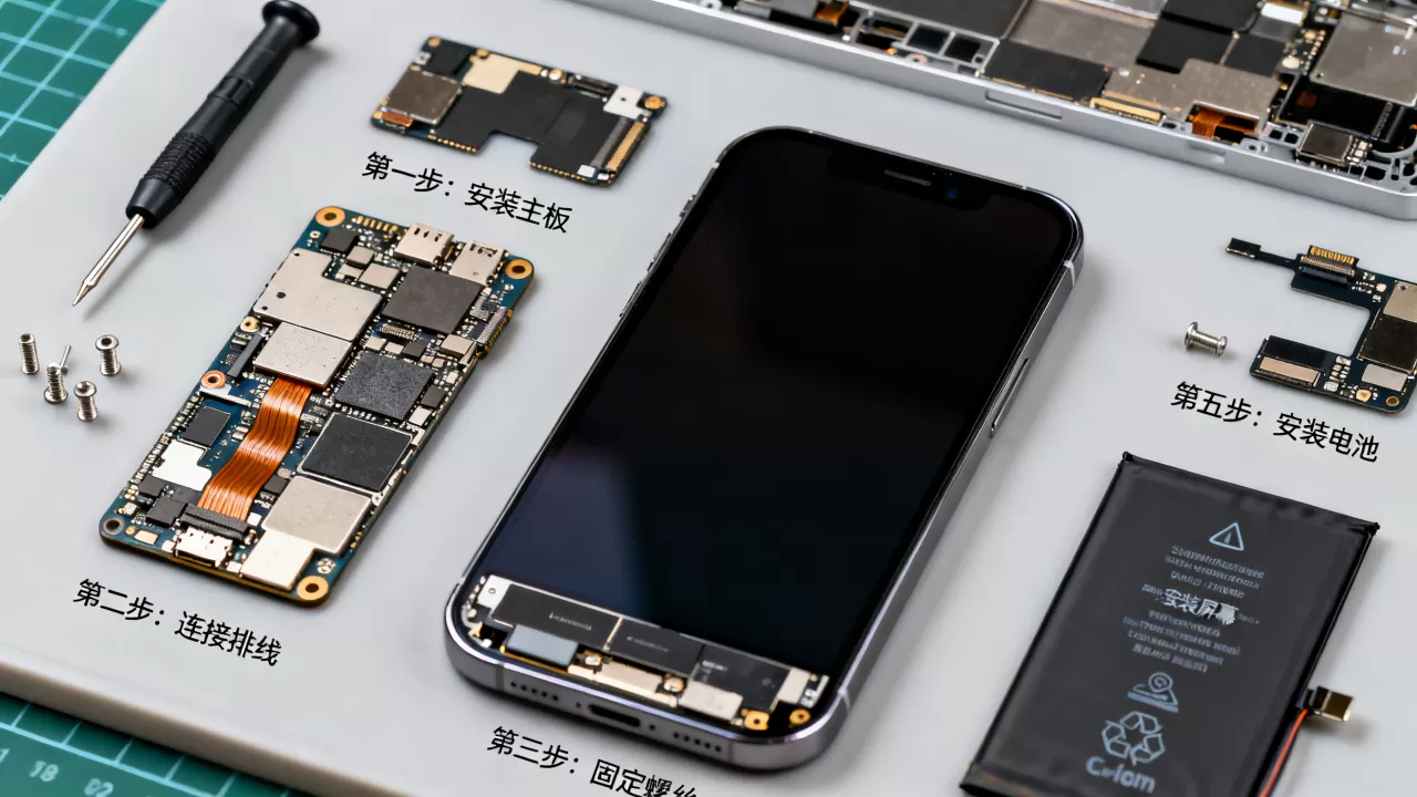 如何组装iPhone,iphone组装教程 如何组装iPhone,iphone组装教程