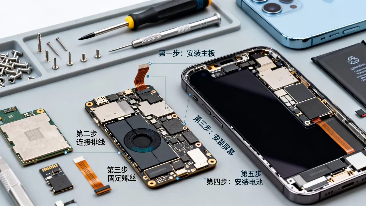 如何组装iPhone,iphone组装教程 如何组装iPhone,iphone组装教程