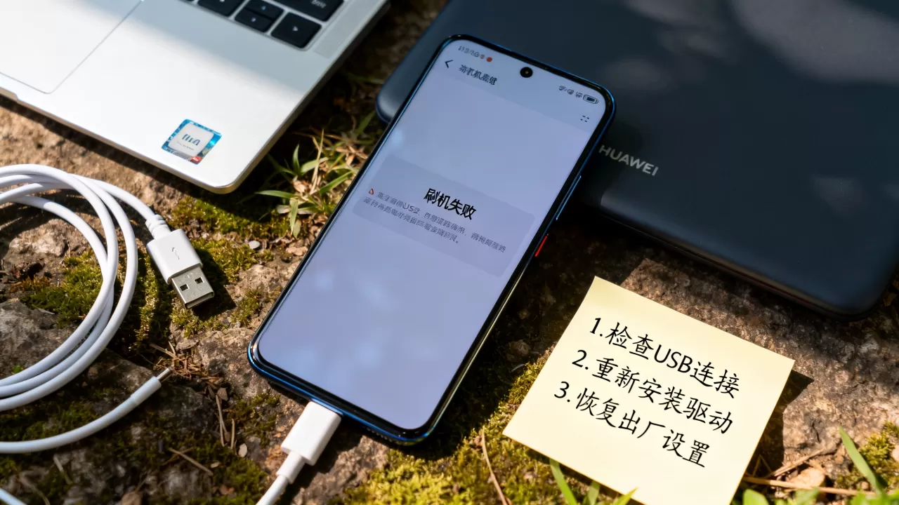 华为刷机失败怎么办，华为刷机失败