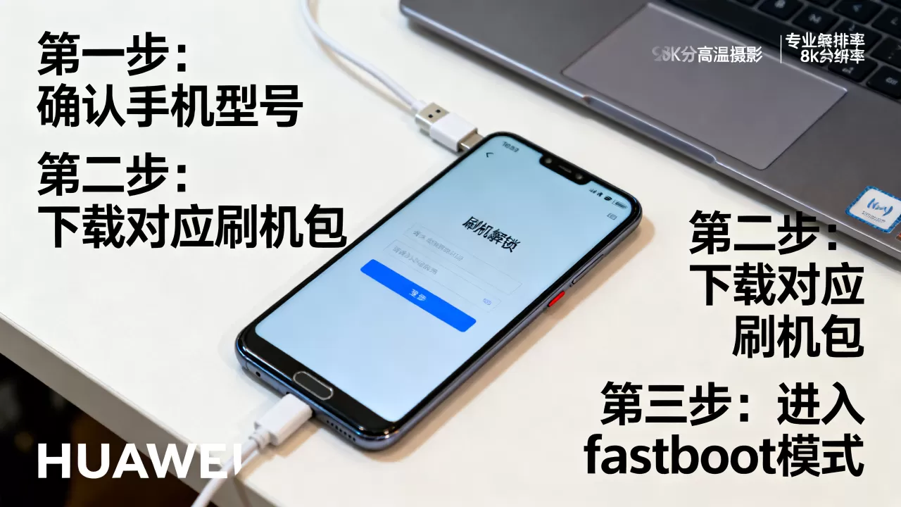 华为无法开机刷机解锁怎么办，华为手机刷机解锁教程