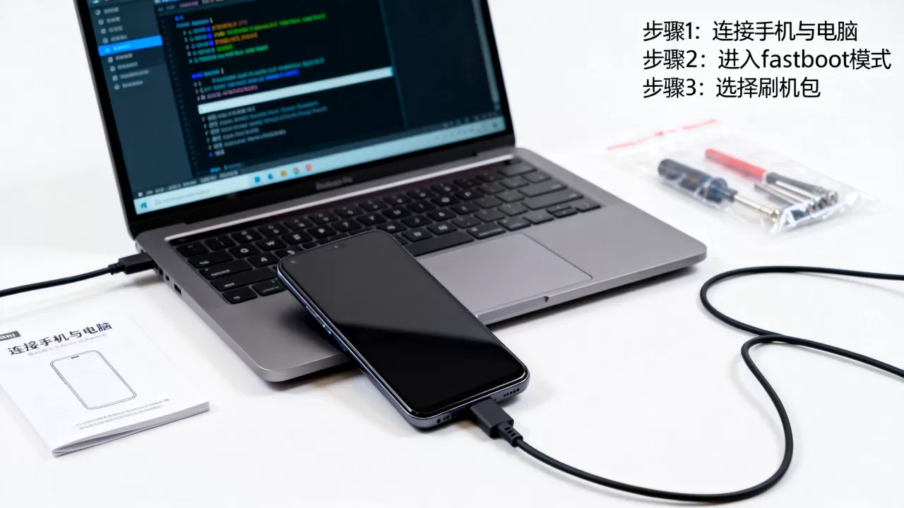 手机关机如何刷机？手机黑屏无法开机怎么强制刷机救砖