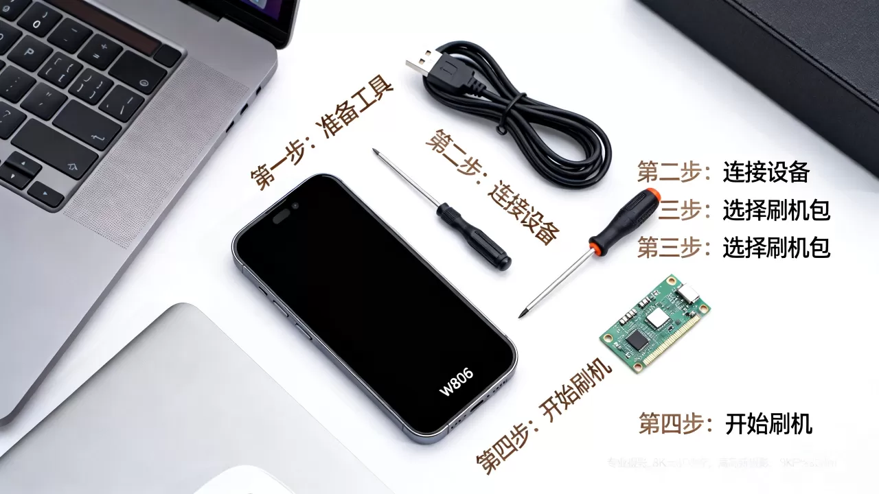 w806怎么刷机，w806刷机教程