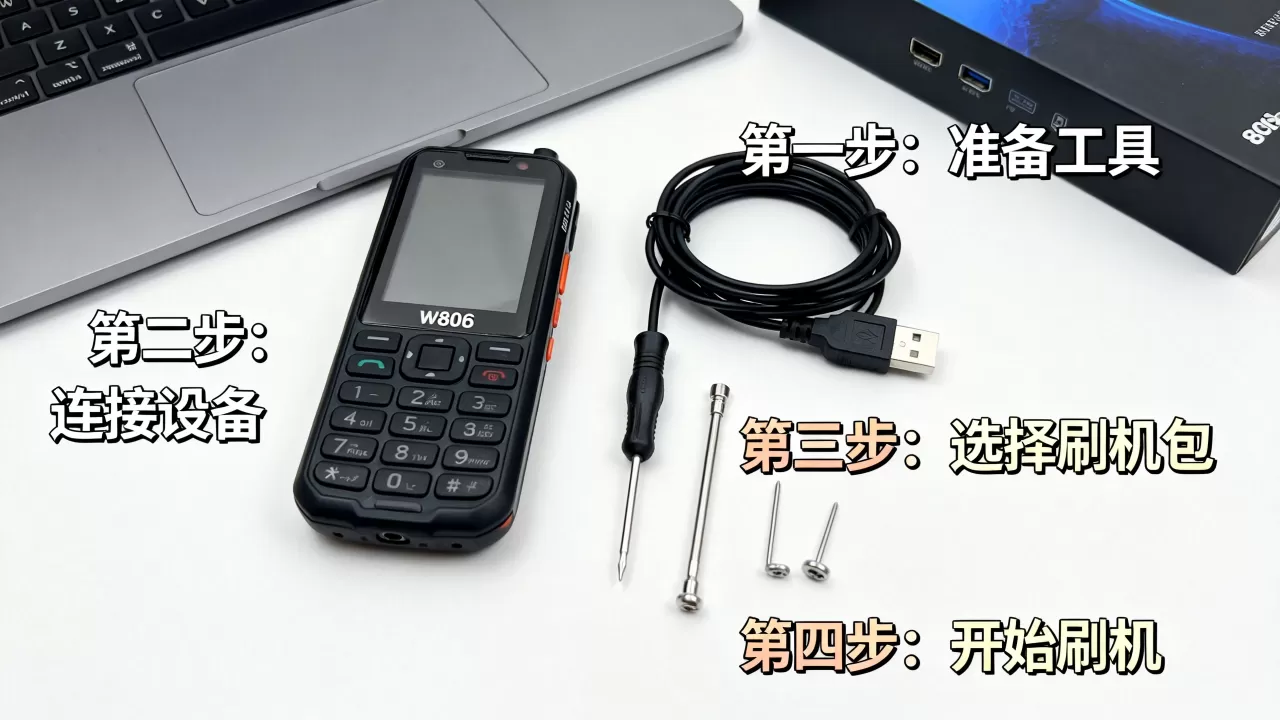 w806怎么刷机，w806刷机教程