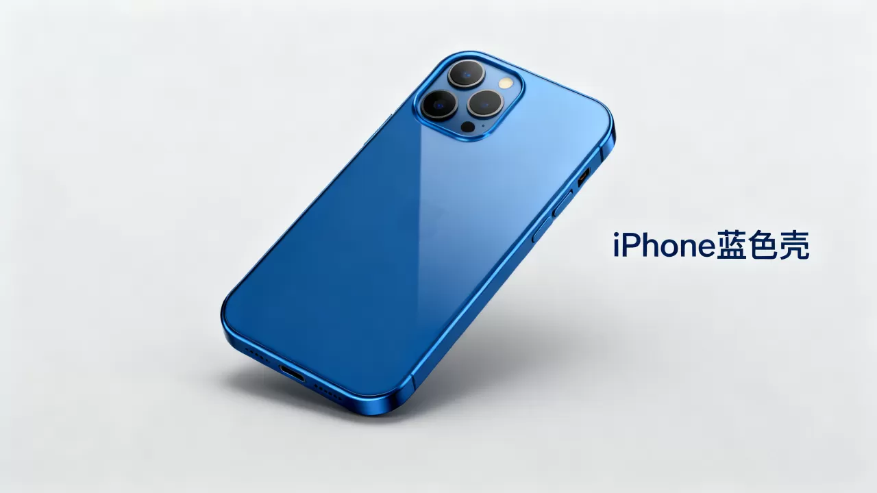 iPhone蓝色壳好看吗，iPhone蓝色壳