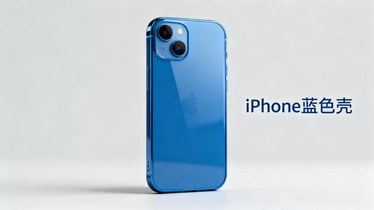 iPhone蓝色壳好看吗，iPhone蓝色壳