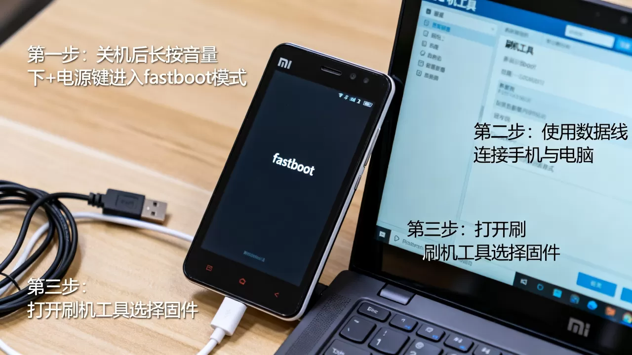 fastboot怎么刷机小米3，小米3手机fastboot模式刷机详细教程