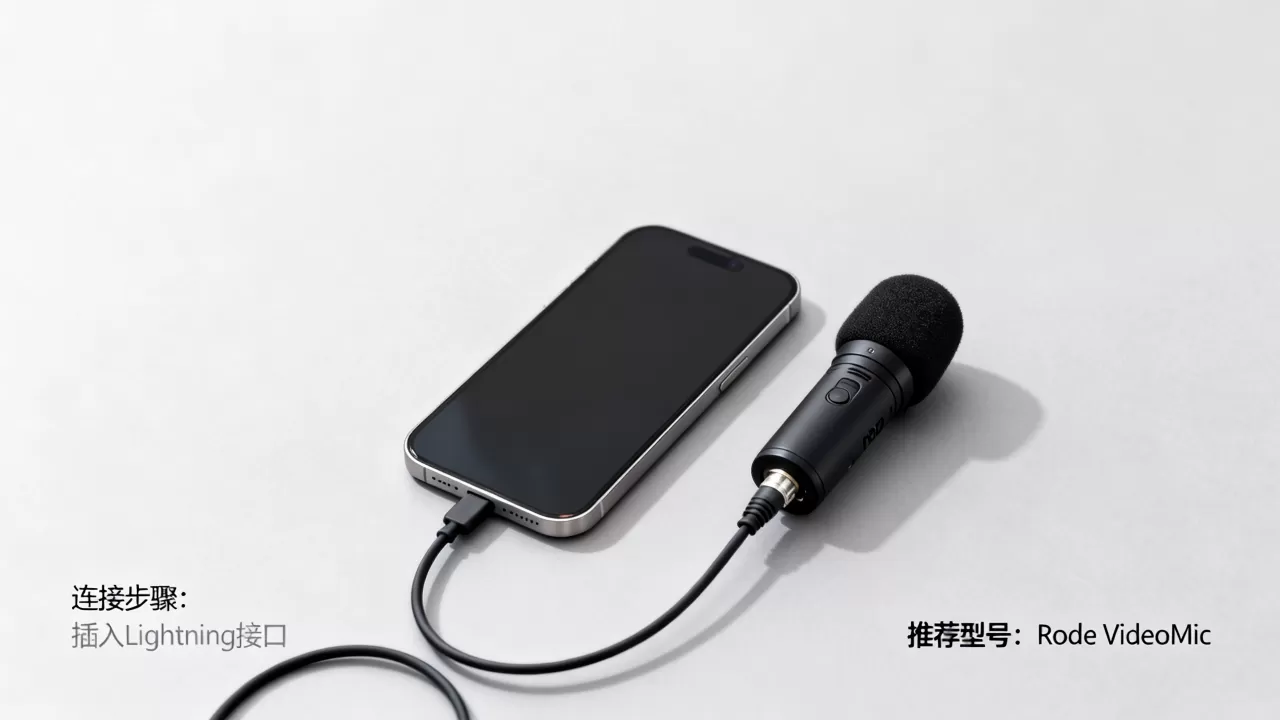 iphone外接麦怎么连接，iphone外接麦克风推荐