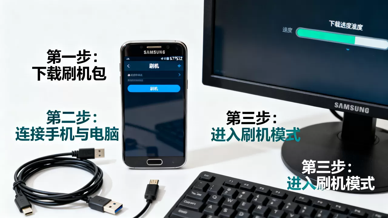 s7572怎么刷机？三星s7572刷机教程