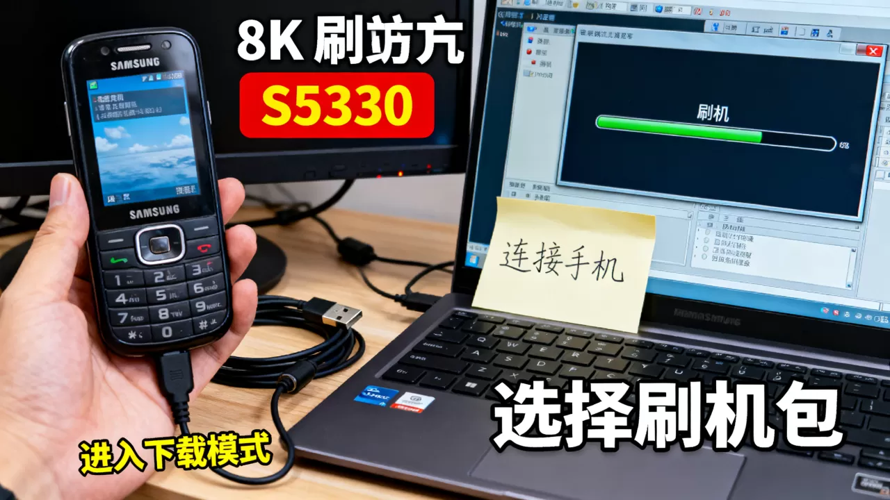 s5360刷机教程，三星s5360刷机失败怎么解决